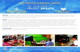MAKERSPACE IN SCHOOL LIBRARY...MAKERSPACE IN SCHOOL LIBRARY All Saints Catholic School, Norwalk Grant Amount=$7,500 Project Budget=$7,700 440 Students Impacted PreK-Grade 8 For more