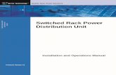 Switched Rack Power Distribution Unit - Adhesive Networks · 2018. 12. 17. · Switched PDU Installation and Operations Manual Introduction 5 PDU Power Pivot Server Technology’s