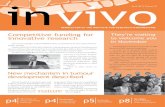 NEWSLETTER OF THE INSTITUTE FOR RESEARCH …NEWSLETTER OF THE INSTITUTE FOR RESEARCH IN BIOMEDICINE in vivo April 2013 | Issue 22The lab headed by Group Leader and ICREA professor