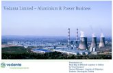 Smart Logistics Summit & Awards - Vedanta Limited Aluminium & …smartlogisticssummit.in/2019/bhubaneswar... · 2019. 6. 25. · 1.75 MTPA Power plant I: 1215 MW Power plant II: 2400