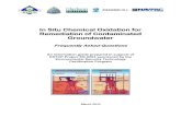 In Situ Chemical Oxidation for Remediation of …Day In Situ Chemical Oxidation for Remediation of Contaminated Groundwater Frequently Asked Questions An information guide prepared