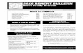 2016 Boone County Benefit Bulletin · 2015. 10. 9. · 2 Important Reminders Dependent children may be covered under Boone County’s health benefit plan and vision plan until the
