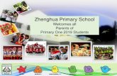 Zhenghua Primary School...Programme for Day 1 (2nd Jan 2019) Time For Parents 9.30 am –10 am Principal’s Address (Mrs onstanceLoke) 10 am –10.15 am Sharing of School Matters