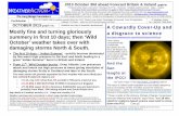 Tel +44(0)20 7939 9946 A Cowardly Cover-Up and Mostly fine and … 1310OCT... · 2013. 11. 5. · Produced under Solar Lunar Action Technique SLAT 9A – Summary - Detailed weather