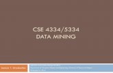 CSE5334 Data Miningidir.uta.edu/~naeemul/cse4334/slides/cse5334-fall14-01.pdfCrowdsourcing Lecture 1: Introduction CSE4334/5334 Data Mining, Fall 2014, UT-Arlington ©Chengkai Li,