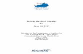 Board Meeting Booklet Board Books/06-18... · 2019. 6. 18. · Mr. Jory Becker, DOW, and Ms. Ashley Adams, KIA, discussed the Paducah McCracken County Joint Sewer Agency’s request