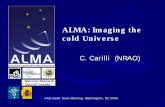 ALMA: Imaging the cold UniverseALMA Deep field: ‘normal’ galaxies at high z HST ALMA z < 1.5 z > 1.5 Detect current submm gal in seconds! ALMA deep survey: 3days, 0.1 mJy