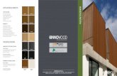 INNOSCREEN SPOTTED GUM TASMANIAN OAK · 2018. 9. 25. · INNOSCREEN FACE REAR IING SYSTEM CONCEALED LOCK IN IING PROILES InnoScreen systems offer an exciting, flexible and versatile
