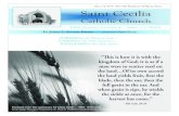 Catholic Church2).pdf · 2015. 6. 14. · 2 | Welcome to St. Cecilia Catholic Church FAITH FORMATION YOUTH MINISTRY 40th Anniversary of Ordination Thank You. “Thank you” hardly