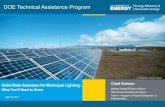 DOE Technical Assistance Program - Energy.gov...13 | Solid-State Solutions for Municipal Lighting: What You’ll Need to Know eere.energy.gov Solid-State Lighting for Municipalities