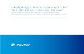 Helping Underserved UK Small Businesses Grow · 2017. 12. 20. · Foreword “Small businesses are the lifeblood of the British economy. Yet many UK entrepreneurs have struggled to