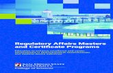 Online Regulatory Affairs Masters and Certificate Programs · 2018. 5. 8. · Title: Online Regulatory Affairs Masters and Certificate Programs Author: SDSU's College of Sciences