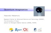 Quantum magnonics - IRAMISiramis.cea.fr/drecam/spec/Pres/Quantro/static/wp-content/... · 2020. 7. 15. · • Quantum magnonics with ferromagnet • Strong coupling between magnon