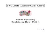 ENGLISH LANGUAGE ARTSpaterson.k12.nj.us/11_curriculum/language arts/Curriculum... · 2017. 1. 26. · 2 Course Philosophy Public Speaking consists of reading, writing, language, and