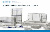 Sterilization Baskets & Trays... D LLF () 606-1974 (U.S. only) D D(941) 371-1003 (941) 377-5428 i sales@wpiinc.com Sterilization Baskets & Trays 1 Side Perforated Baskets with Wire
