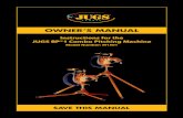 Instructions for the JUGS BP®1 Combo Pitching Machine Instruction... · the JUGS BP®1 Combo Pitching Machine: This manual must be kept with the pitching machine at all times. Each
