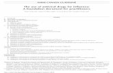 The use of antiviral drugs for influenza: A foundation document … · 2020. 2. 20. · The use of antiviral drugs for influenza Can J Infect Dis Med Microbiol Vol 24 Suppl C Autumn