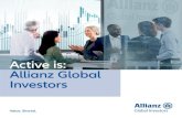 Active is: Allianz Global Investors · 2020. 2. 7. · 8 Active is: Putting clients front and centre Our focus is on you. Deep, long-term relationships with clients are fundamental