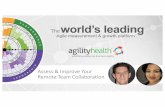 AgilityHealth Assessing Remote Teams Webinar V2 · 2020. 4. 10. · This is simple, turn off Facebook, Whatsapp, Linkedinand even Slack notifications when you’re trying to focus.