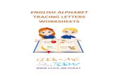 ENGLISH ALPHABET PRINTABLE TRACING LETTERS PDF … · 2020. 1. 26. · title: english alphabet printable tracing letters pdf handwriting author: maria subject: english alphabet printable