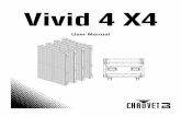 Vivid 4 X4 User Manual Rev. 2 Multi-Language...Table of Contents v Vivid 4 X4 User Manual Rev. 2 Vertikaler Zusammenbau der Panels..... 90 Horizontaler Zusammenbau der Panels.....