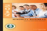 MINORITY BUSINESS - Texas Lottery...The Texas Lottery Commission (TLC) has prepared its annual Minority Business Participation Report for FY 2017 in accordance with Section 466.107