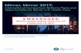 Mirror, Mirror 2017 - Commonwealth Fund...The United States ranks last in health care system performance among the 11 countries included in this study (Exhibit 2). The U.S. ranks last
