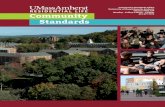 Community Standards - Home | UMass Amherst · 2017. 8. 4. · Community Standards, residents may ask residence hall staff or University Police to mediate with the violators or remove