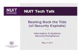 NUIT Tech Talk - Northwestern University · 2019. 3. 20. · SMS Bomber Application: • SMS-Short Message Service • Automated spamming • Leverage multiple source e-mail accounts
