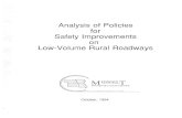 Analysis of Policies for Safety Improvements on …publications.iowa.gov/22458/1/IADOT_Analysis_Policies...safety improvements programs of the four states in the Midwest Region relative