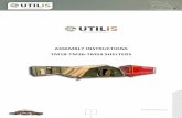 UTILIS - ASSEMBLY INSTRUCTIONS TM18-TM36-TM54 SHELTERS · 2020. 3. 31. · UTILIS offers several ranges of tents made of different models that offer varied lengths and widths. Assembly