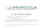 Cambodia - MIMOSAmimosaindex.org/.../2015/11/MIMOSA-Report-Cambodia-1.pdf · 2018. 12. 26. · Cambodia November 2015 MIMOSA Score 5 MimosaIndex.org 2 Penetration is in some ways