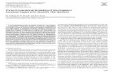 Three-Dimensional Modeling of Microsphere Contact/Impact with …pdunn/ · 2010. 12. 7. · Aerosol Science and Technology 36: 1045–1060(2002) °c2002 American Association for Aerosol