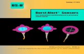 Burst Alert Sensors - BS&B · 2020. 8. 3. · Catalog # 77-1010 Catalog # 77-1010 Burst Alert® Sensors For immediate notification of a pressure relief event BSBsystems.com | BSB.ie