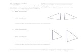 L9 Congruent Triangles Handouts - Weeblymrchowmath.weebly.com/uploads/2/6/3/9/26392168/l9... · 2019. 11. 16. · L9 – Congruent Triangles Name _____ 9.1 Introduction Per _____