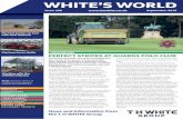 WHITE’S WORLD · 2017. 8. 21. · WHITE'S WORLD WHITE'S WORLD 4 ISSUE 266 ISSUE 266 5 PROJECTS POST HARVEST INSPECTION AND REPAIR GRAIN STORE EMERGENCY OUT OF HOURS HOTLINE: 07919
