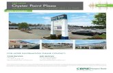 Oyster Point Plaza PKG...300-350 OYSTER POINT ROAD | NEWPORT NEWS | VA, 23602 Oyster Point Plaza FOR LEASE SITE PLAN OYSTER POINT PLAZA Unit Tenant Square Footage 1, 2A Vinny’s Pizza