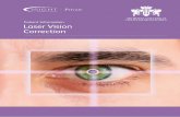 Patient Information Laser Vision Correction...How much does laser vision correction cost? 9 Contents. 3 ... LASIK are often able to return to work the day after surgery. Visual recovery