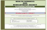 HEALTH SERVICES AND DEVELOPMENT AGENCY2017 Monday, February 20, Presidents Day Friday, April 14, Good Friday Monday, May 29, Memorial Day Tuesday, July 4, Independence Day Monday,