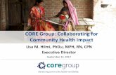 CORE Group: Collaborating for Community Health Impact Group_Webinar_Sept 12 2017.pdfCORE Group partners with INGOs, universities, UN, professionals societies, foundations, and global