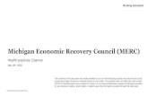 Michigan Economic Recovery Council (MERC)...customers and other employees) (e.g., physical barriers) Increase distancing for customer interaction Provide visual reinforcements (e.g.,