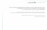 The Evolving Epidemiologic and Clinical Picture of …...2 The Evolving Epidemiologic and Clinical Picture of SARS-CoV-2 and COVID-19 Disease in Children and Young People KEY FINDINGS
