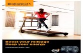 Boost your mileage Keep your energy - Continental ... Boost your mileage Keep your energy Continental