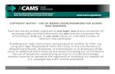 COPYRIGHT NOTICE –USE OF WEBEX LOGIN/PASSWORD FOR …files.acams.org/webcasts/20120418/AML Audit (Part I... · 2012. 4. 18. · Welcome to the ACAMS Web Seminar AML Audit (Part