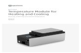 WHITE PAPER Temperature Module for Heating and Cooling...Module input: 36V, 6.1A (220W max) Power adapter input: 100-240VAC, 50/60Hz PCR THERMAL BLOCK 0.2 µL STRIP OR PLATE 0.3 µL