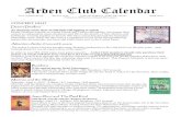 Arden Club Calendarardenclub.org/files/2019/02/2019-March-Club-Calendar.pdf · 2019. 2. 26. · Arden Club Calendar 302 475-3126 2126 The Highway, Arden, DE 19810 MAR 2019 Printed