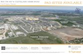 NEC FM 407 & CLEVELAND GIBBS ROAD PAD SITES AVAILABLE€¦ · NEC FM 407 & CLEVELAND GIBBS ROAD PAD SITES AVAILABLE Any projections used are speculative in nature and do not represent