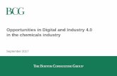 Opportunities in Digital and Industry 4.0 in the …...Industry 4.0 in the chemicals sector Sep 2017.pptx 2 Draft—for discussion only Industry 4.0 is the fourth level of the industrial