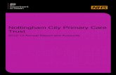 2012-13 Annual Report and Accounts - GOV UK...2 NHS Nottingham City Annual Report 2012/13 This is the annual report for NHS Nottingham City 2012/13. It includes information about the