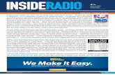 insideradio · 2015. 2. 23. · coupons, events, sponsorships and a variety of digital marketing. Borrell said many companies believe they don’t need to spend as much on traditional